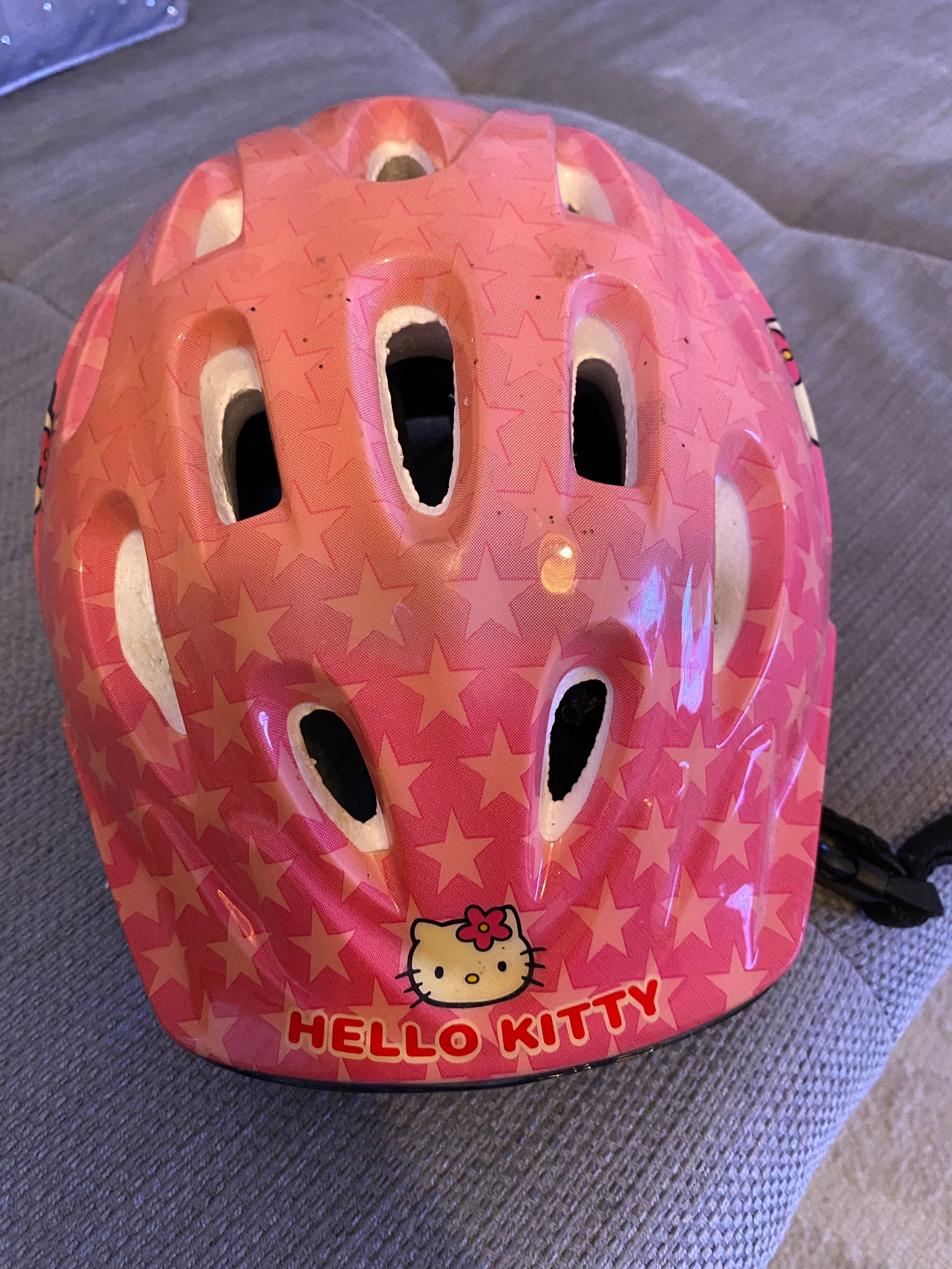 casca bicigleta copii marimea xs 46-48cm Hello Kitty roz