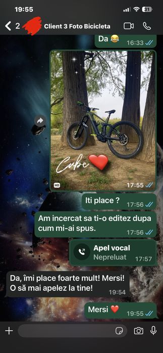 Servicii Editare Foto/Video - WhatsApp