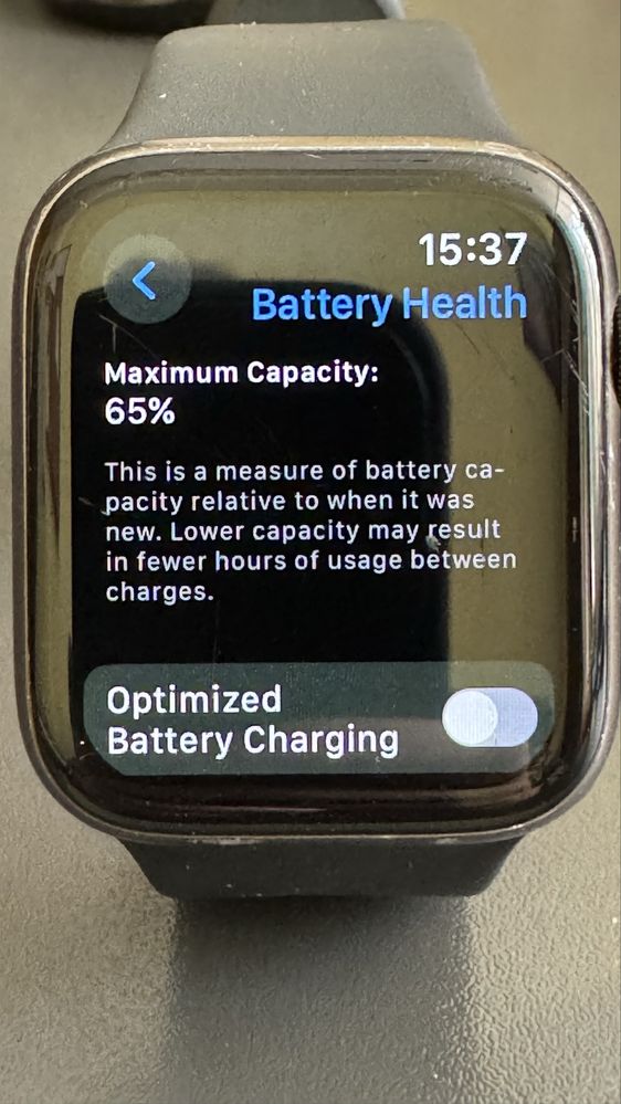 Apple Watch Series 4 44mm Space Gray Sport Black