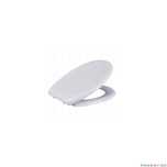 Capac WC inchidere silentioasa/eliberare rapida, duroplast alb, placa