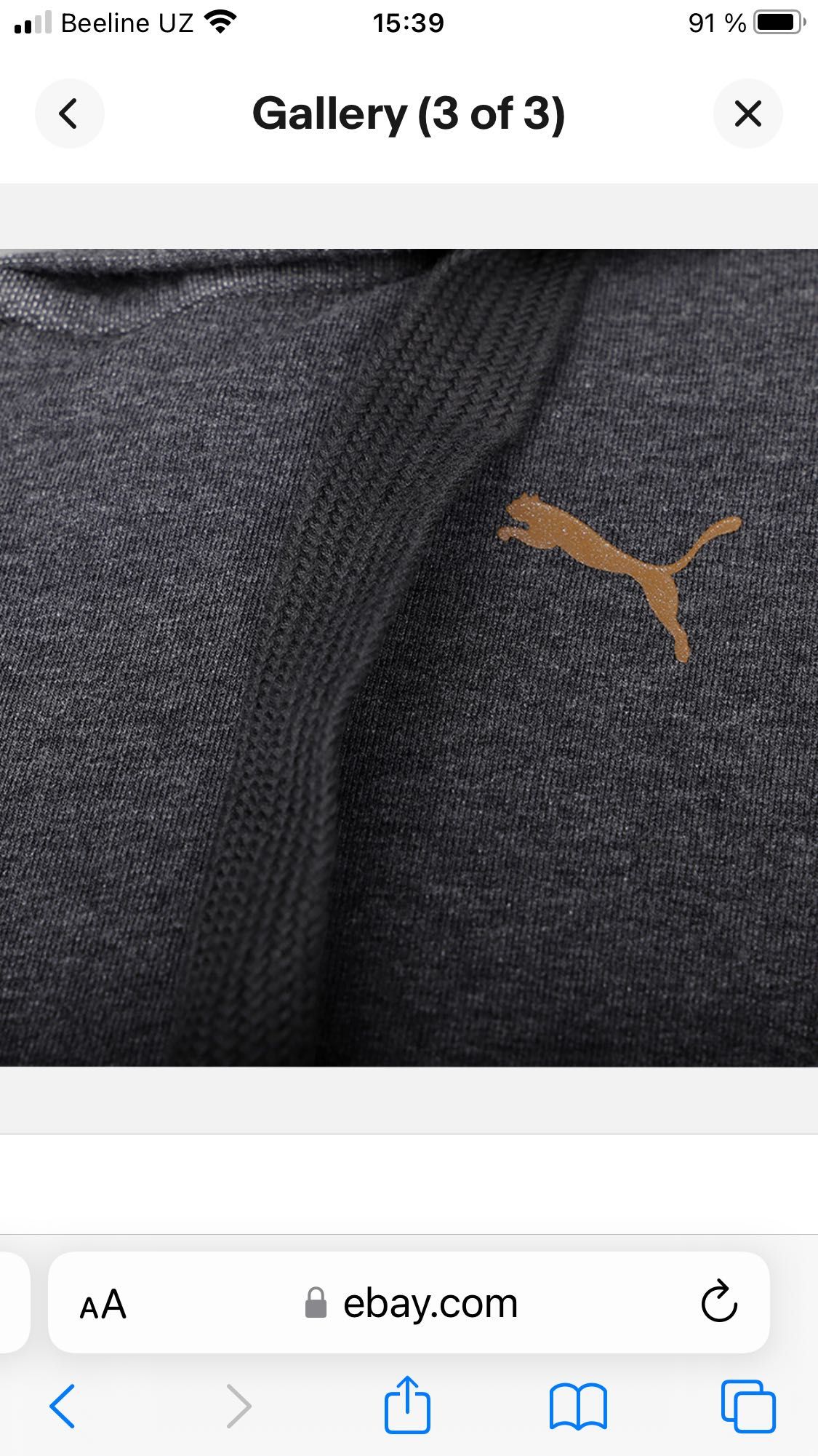 PUMA. Худи-толстовка женская на молнии