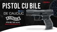 Pistol paintball si antrenament Walther PPQ M2 T4E cal.43