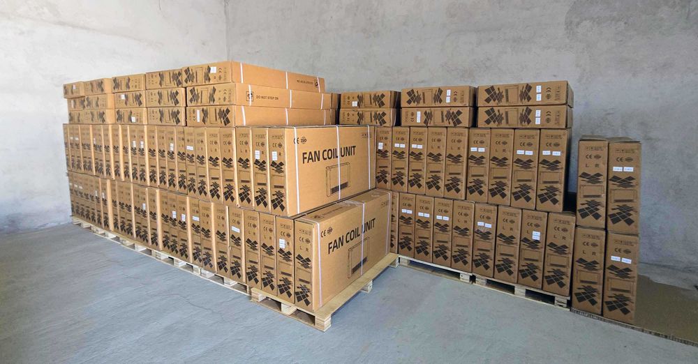 8.9 KW Ултра тънки и тихи Вентилаторни водни конвектори  с WI-FI у-ние