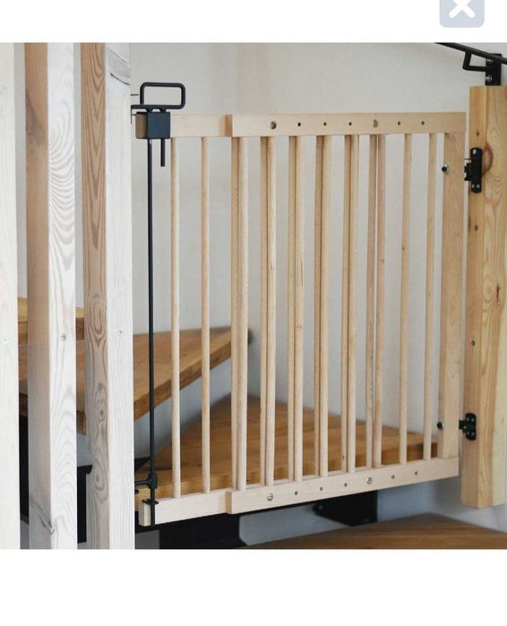 Poarta siguranta copii lemn ajustabila 79-105