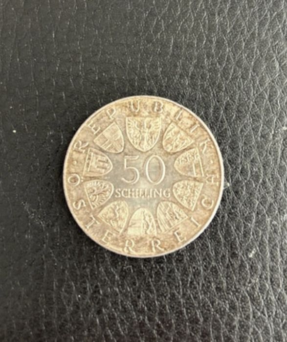 Moneda argint 50 schilng