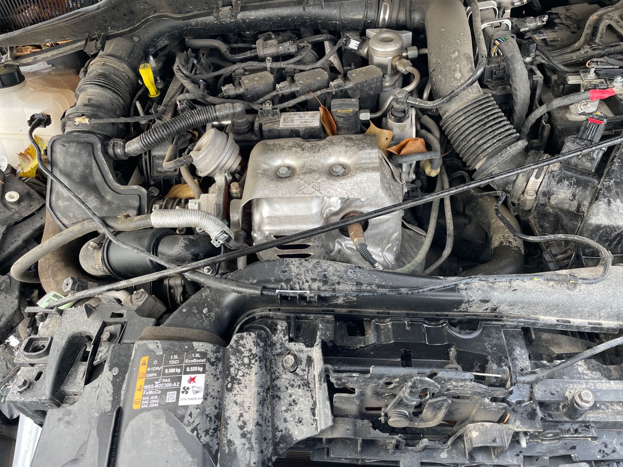 Ford Transit Courier 1.0 EcoBoost 100 кс.6 ск. двигател SFCE 32000 km.