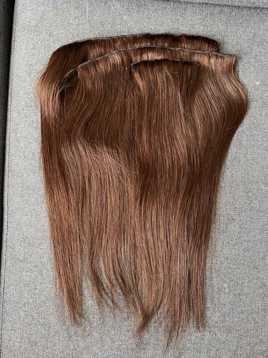 Естествена Европейска коса 100 гр. на щипки