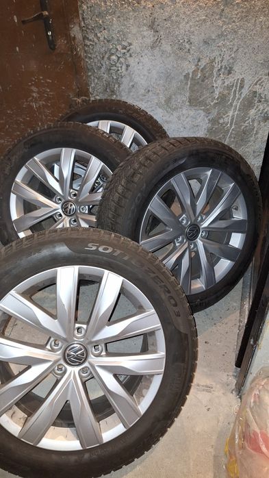 Джанти с зимни гуми wv arteon 4бр