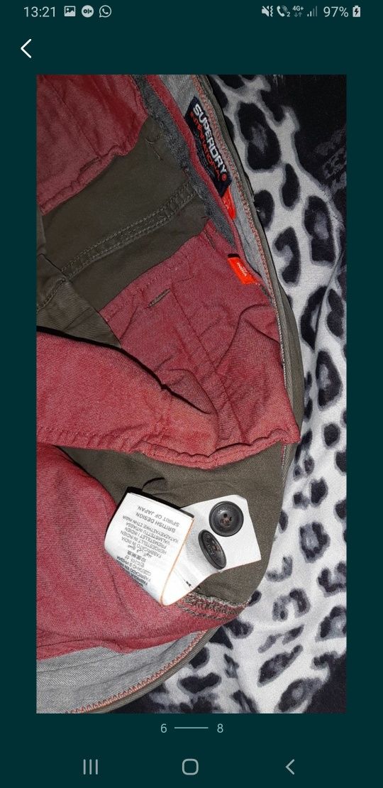 Superdry pantaloni cargo