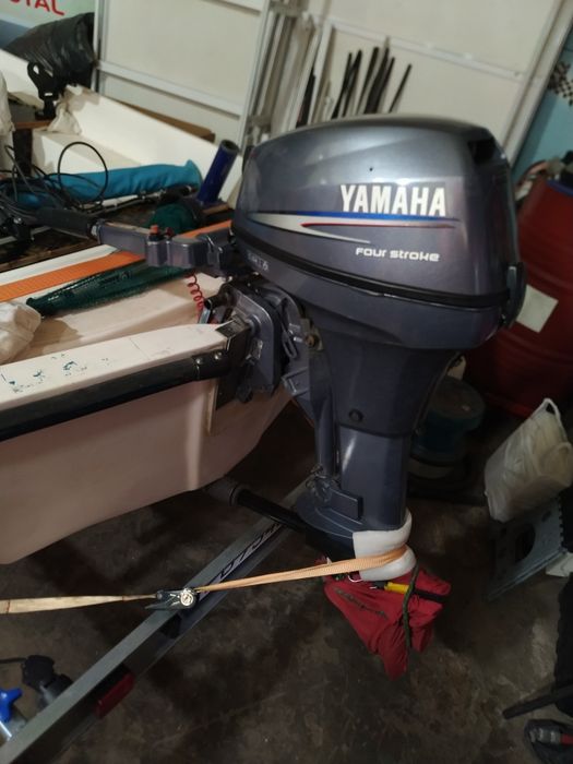 Лодка тримаран Poseidon 345 и Yamaha 8 hp