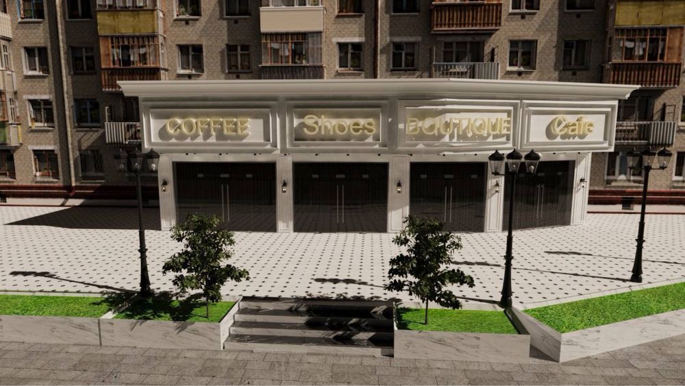 Паркентский евро нежилое помещение 270+200кв.м первая линия с арендато