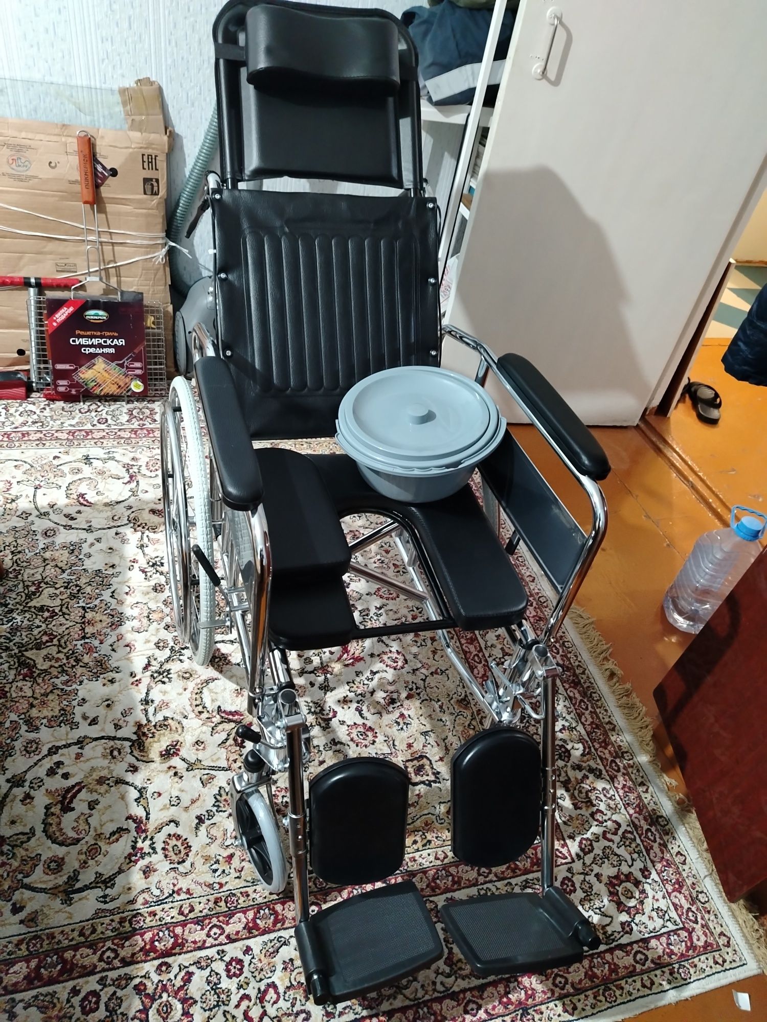 Продам инвалидную коляску трасформер в салафане новая цена 150 тыс тен