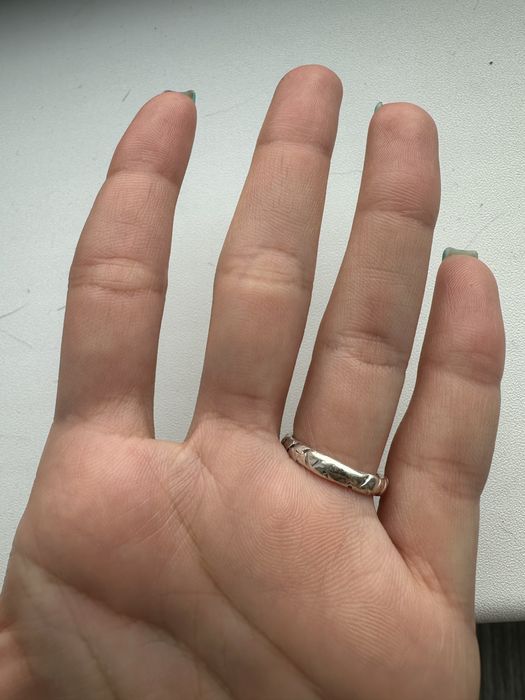 Inel Argint lucrat manual