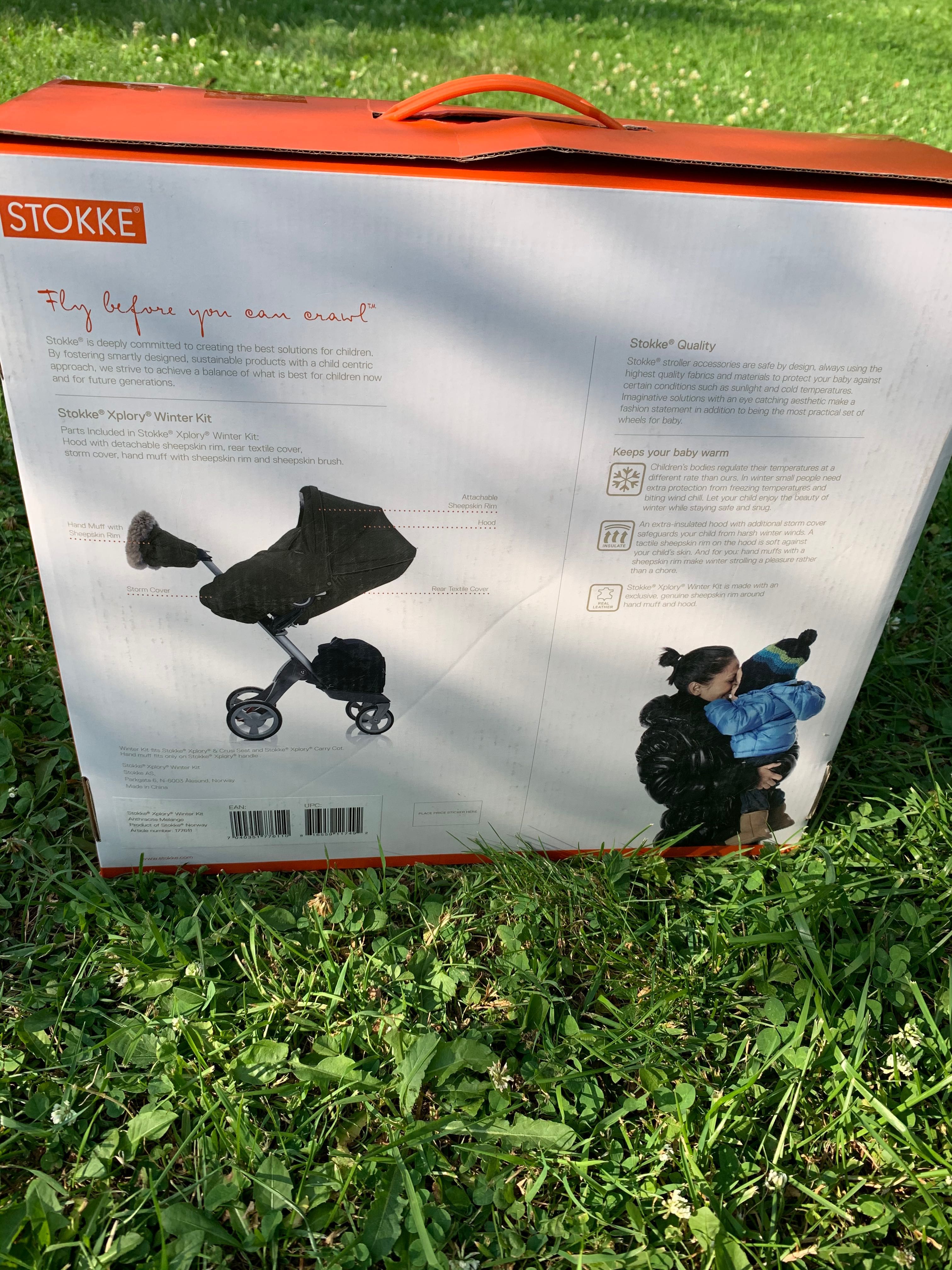 Stokke XploryV4Urban Blue+Kit iarna