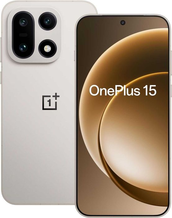 Нов! 2г Гаранция! OnePlus 15 5G Dual Sim 16GB RAM 512GB  Sand Storm, V