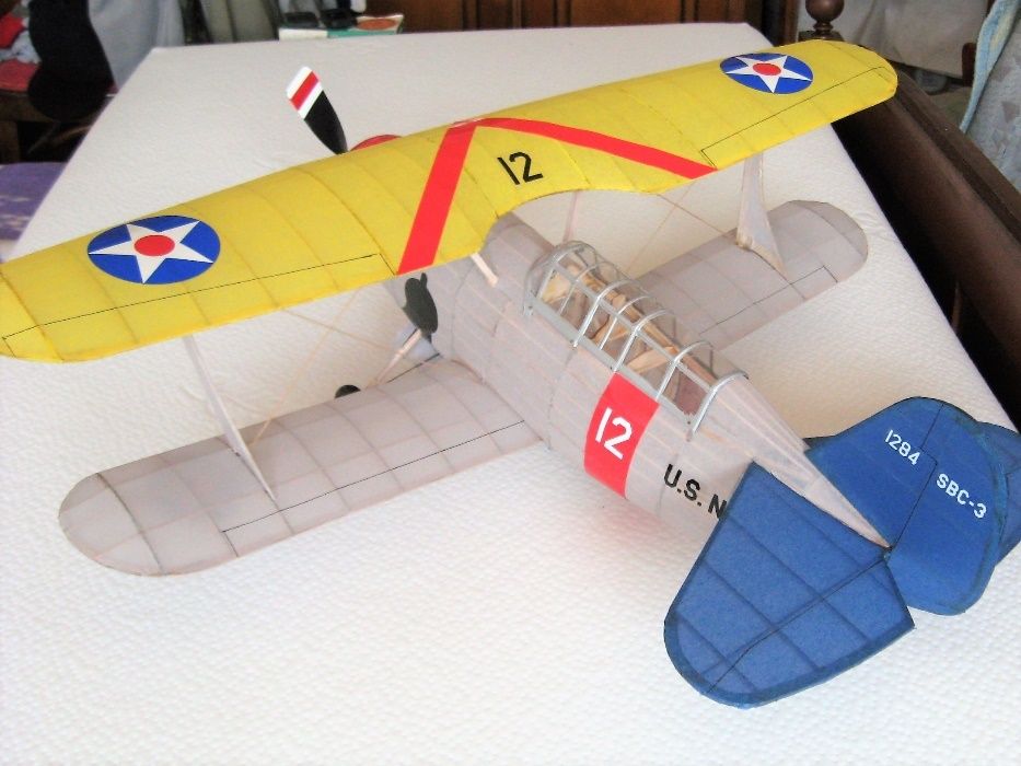 Aeromodel Curtiss SBC-3 Helldiver