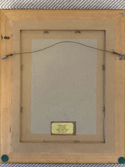 Maci în Lumină Caldă” – pictură originală în ulei, semnată G. West