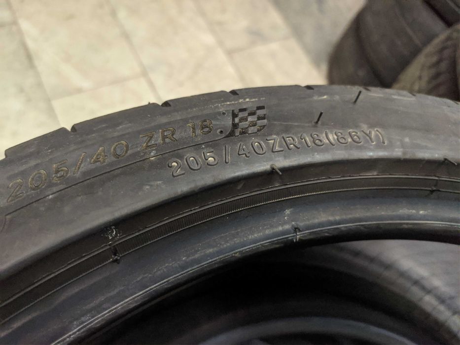 2бр Летни гуми 205 40 18 - Michelin