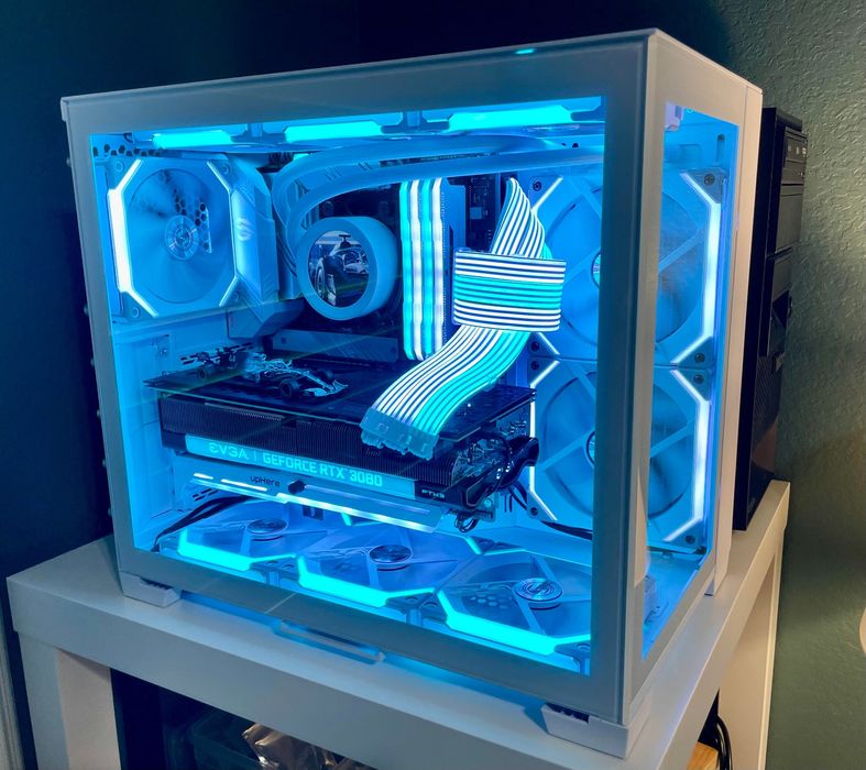 Компьютерный корпус Lian-Li O11D Mini Snow (white)