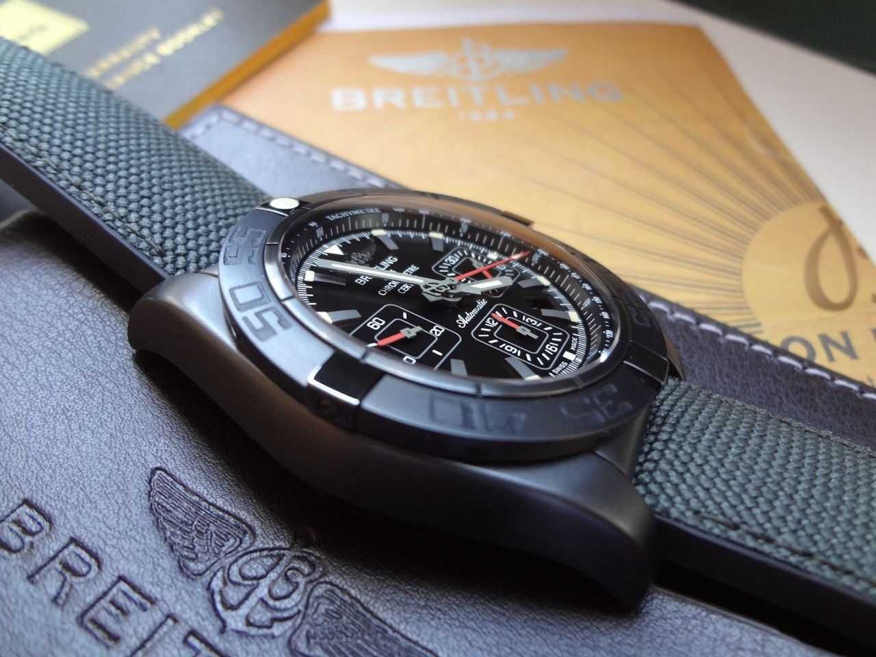 Breitling Chronomat 44 Blacksteel Watch