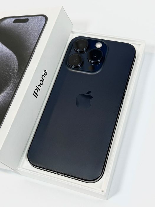 Apple iPhone 15 Pro 128GB - Blue Titanium
