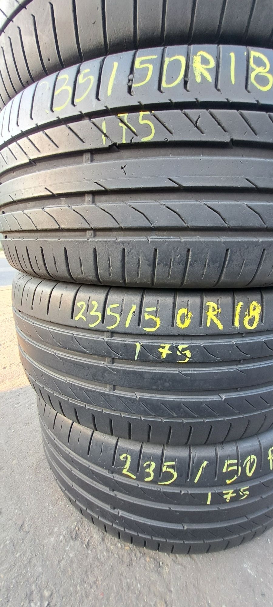 4 anvelope vara 235/50r18 Continental Montaj Gratuit