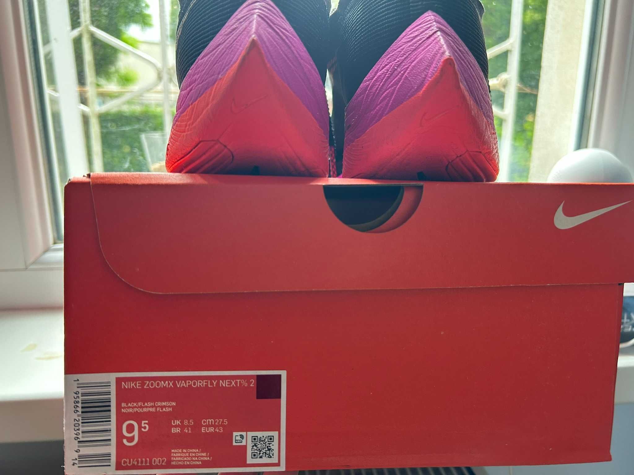 Nike ZoomX Vaporfly Next% 2 – mărime 43 – stare excelentă (126km)