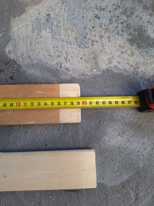 Ламели/дървени летви от подматрачна рамка