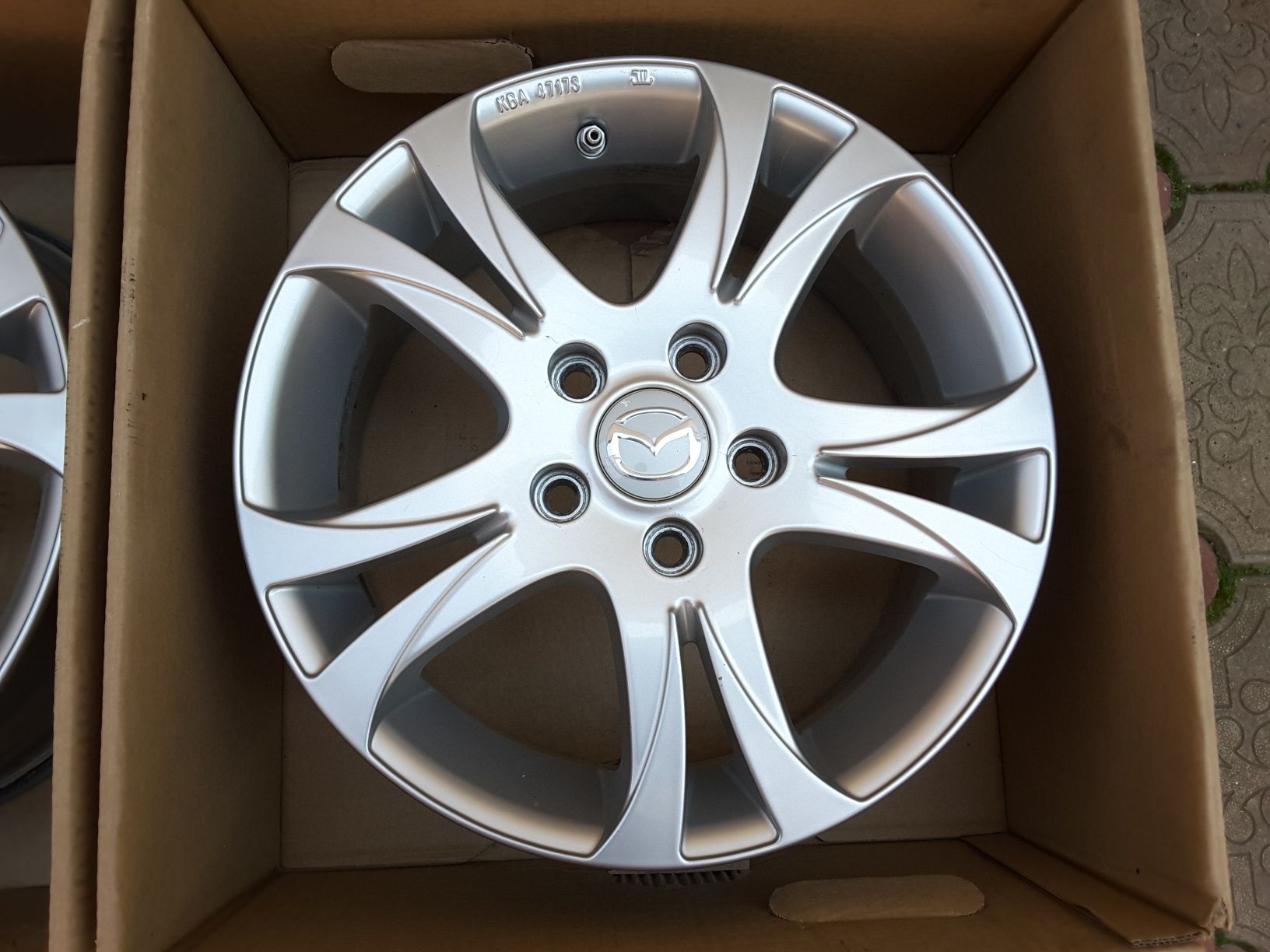jante aliaj 16; 5x114,3; originale Mazda cx-3 CX3, Mazda 3, 6