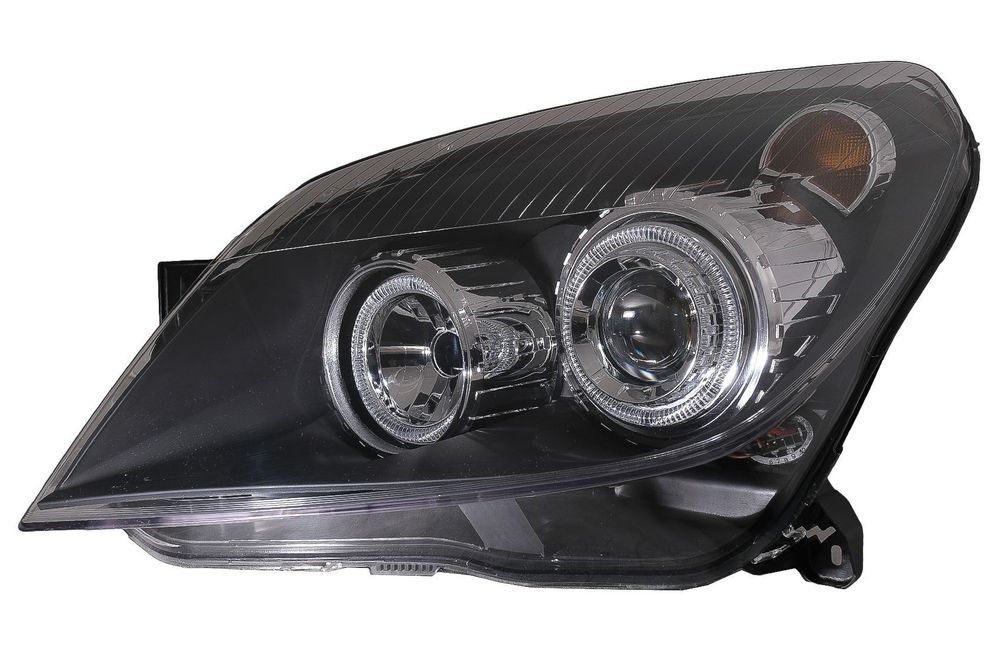 Faruri compatibil cu Opel Astra H (03.2004-2009) Angel Eyes Negru