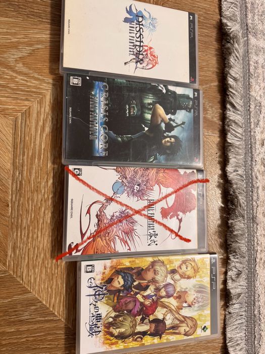 Игры для PSP (оригинальные японские издания)