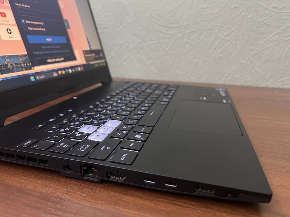Asus TUF DASH F15 2023, 16 RAM, i5-12450H, RTX 3060