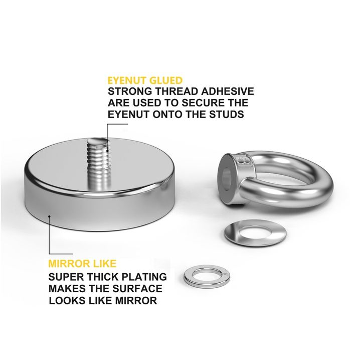 Magnet pescuit cu forță de 200 kg!