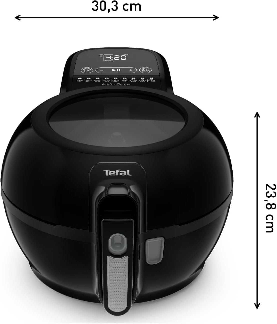 Фритюрник с горещ въдух Tefal ActiFry Genius+ (FZ7738) 1500W