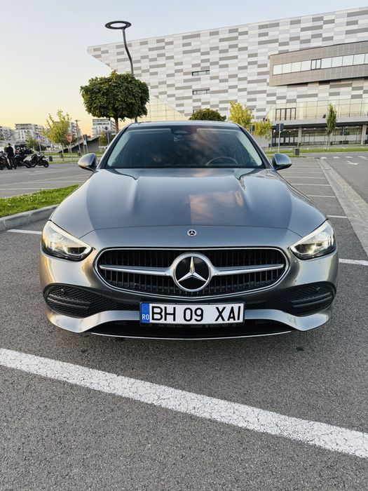 Mercedes C220d, 2023, inca in garantie, partea frontala infoliata
