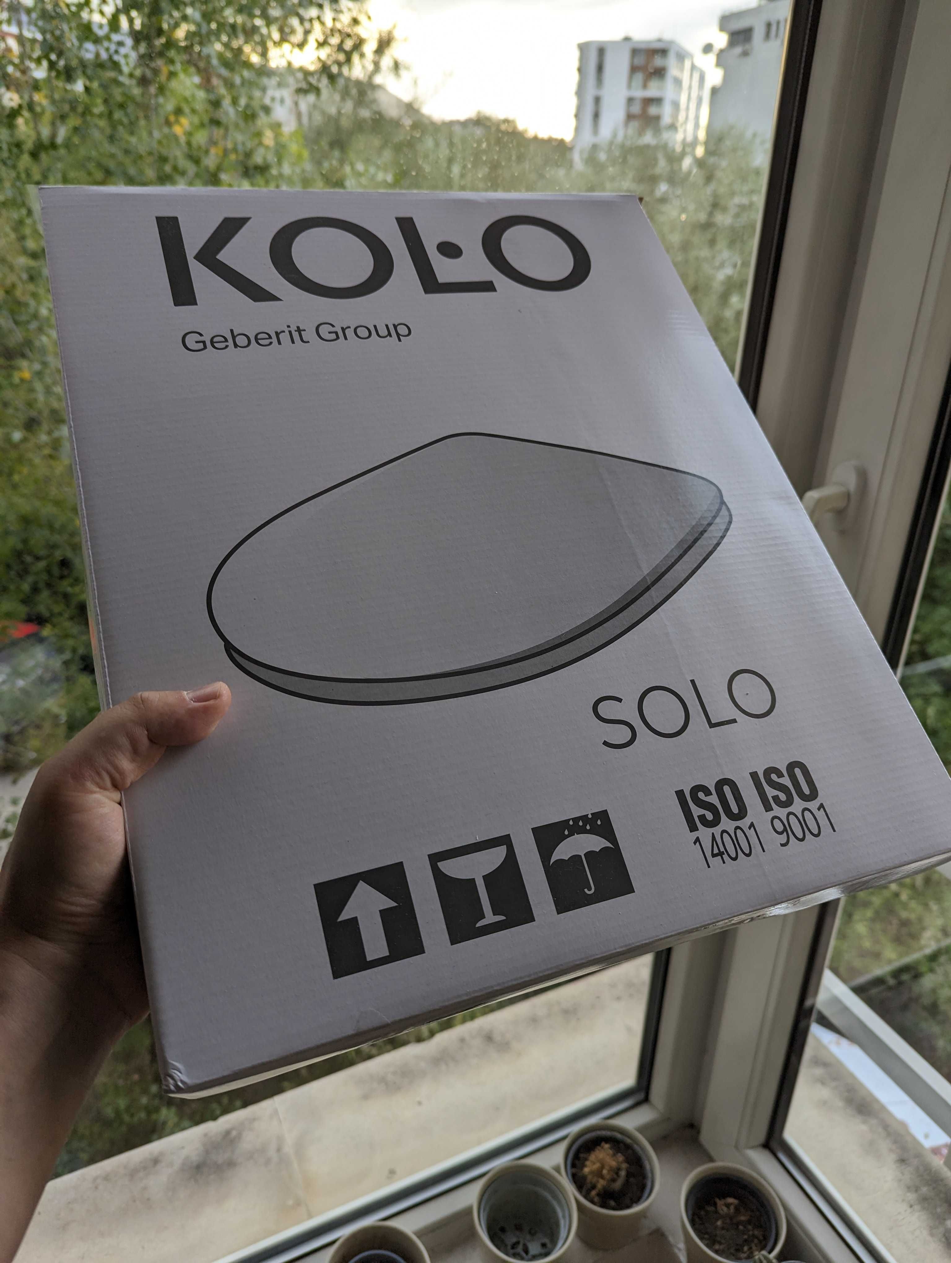 Капак + седалка за моноблок Solo на Kolo - НОВО