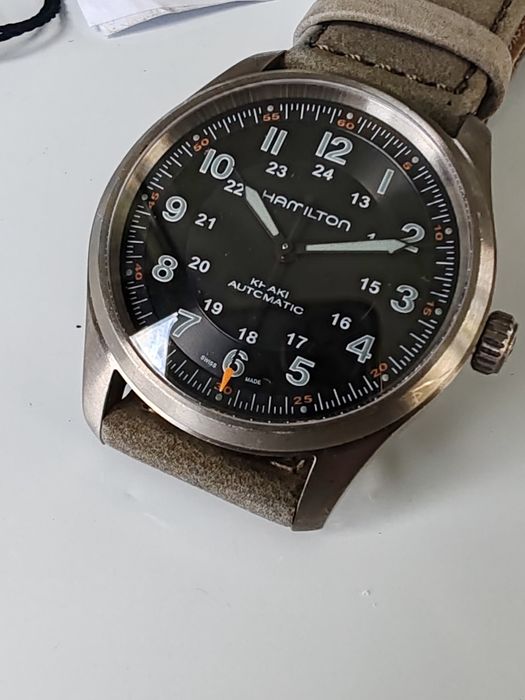 Hamilton Khaki Titanium Automatic 38 mm Nou-Nepurtat!