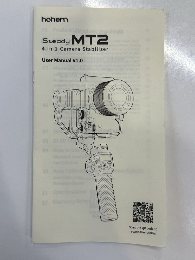 hohem iSteady MT2 гимбъл 4 in 1 camera Stabilizer