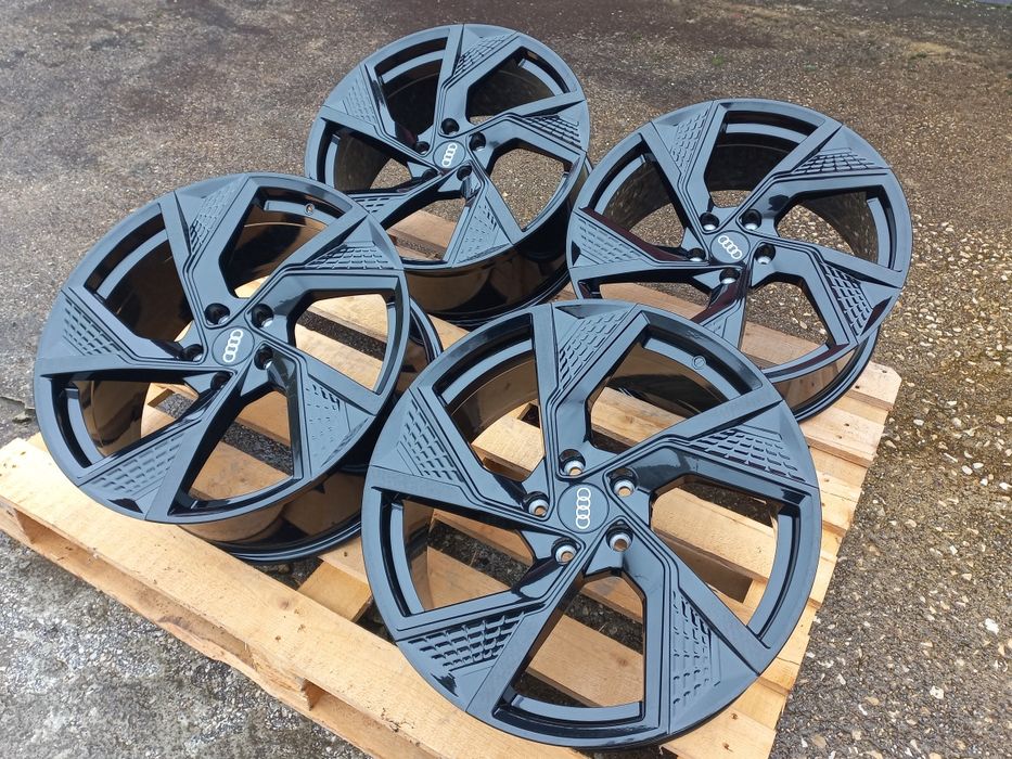 19 Audi Rs-2025 line A6 A7 A8 Q3 Q5 Rs6 Rs7 Piano Black 8.5j et35