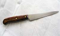 Шведски нож с дръжка от мраморно дърво