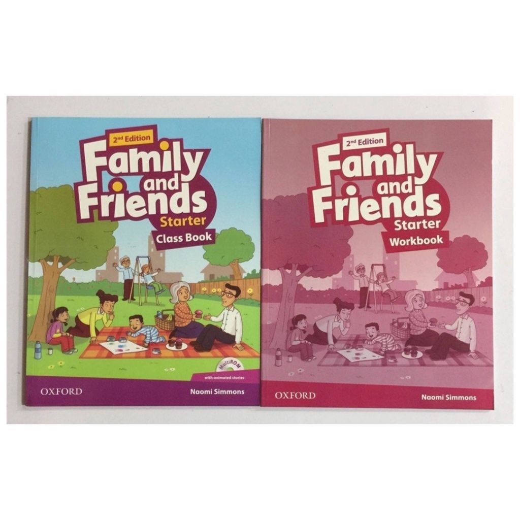 Доставка. Family and Friends 0-6 class book + workbook