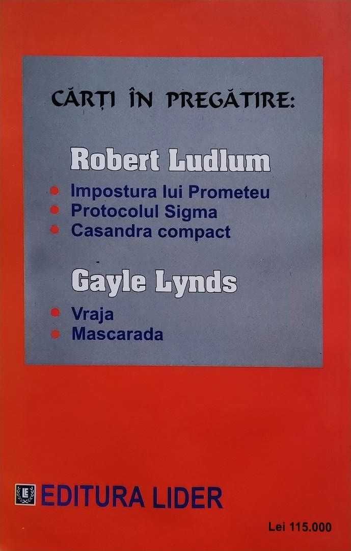 Proiectul Hades - Robert Ludlum, Gayle Lynds, Data apariției 1995