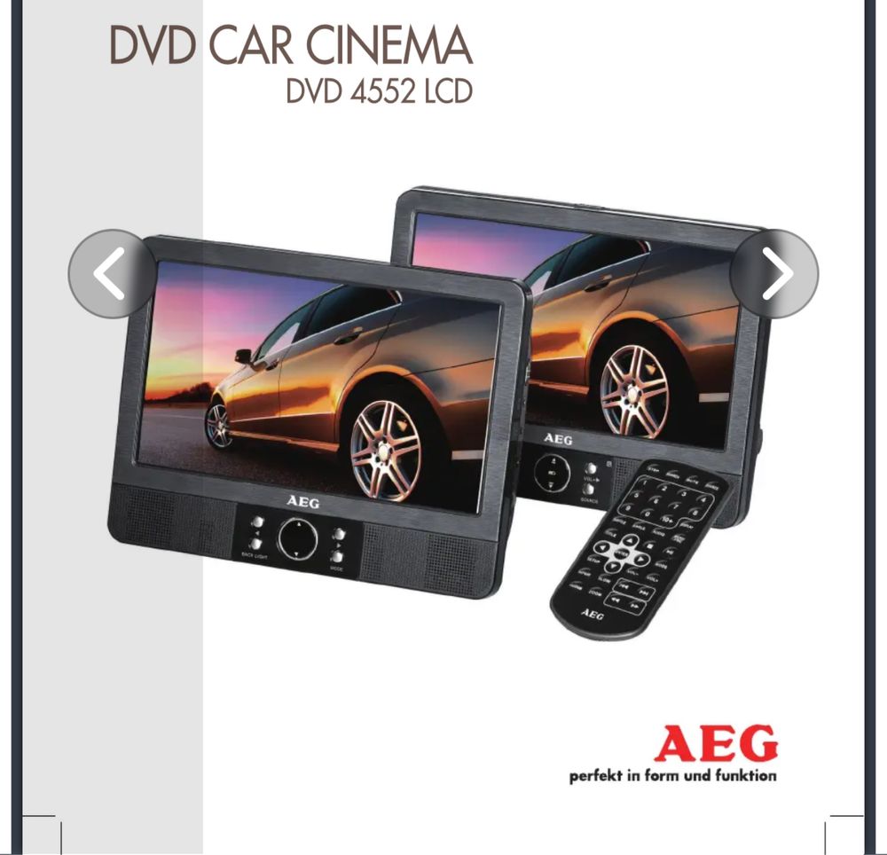 Dvd player AEG DVD CAR cinema
