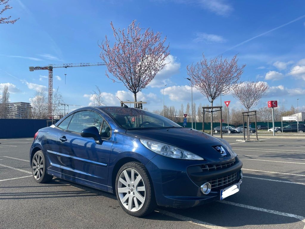 Peugeot 207cc 2009, 1.6 benzina, 120 cp, manual