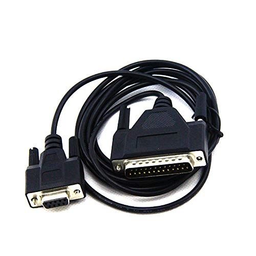 BOXNUBE DB25 (25 pin) Female to DB9 (Serial / RS232) Male Cable 1.5M-1