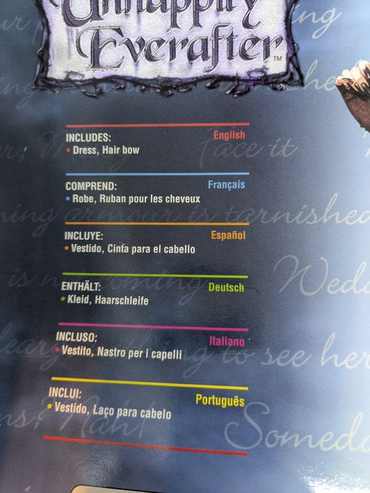 Costum Halloween Happilly never After