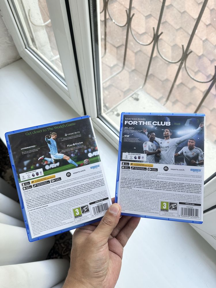 FIFA 2024 и FIFA 2025 для PlayStation 5 (Русская версия)