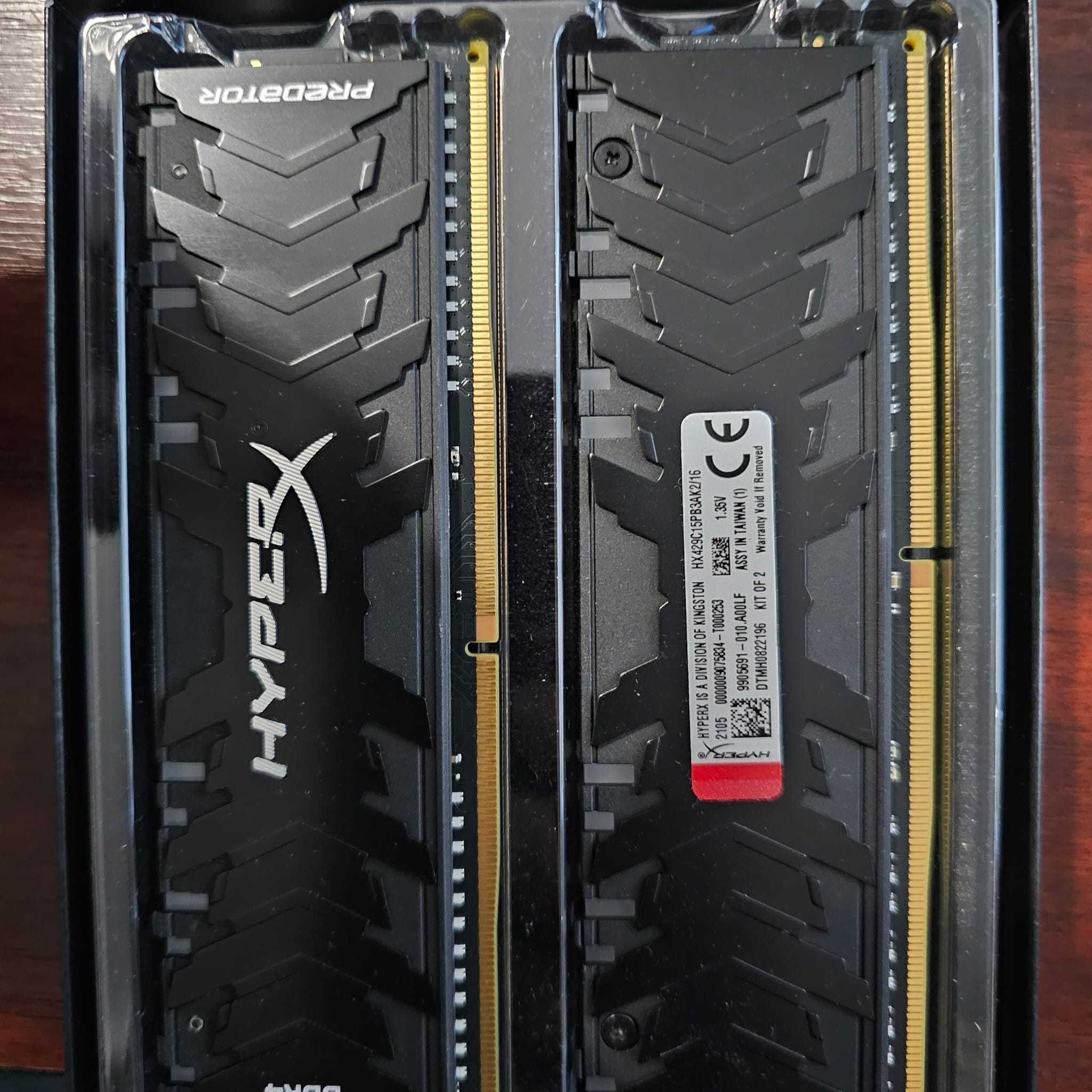 Memorie Kingston HyperX Predator RGB 16GB (2x8GB) DDR4 PC4-23400