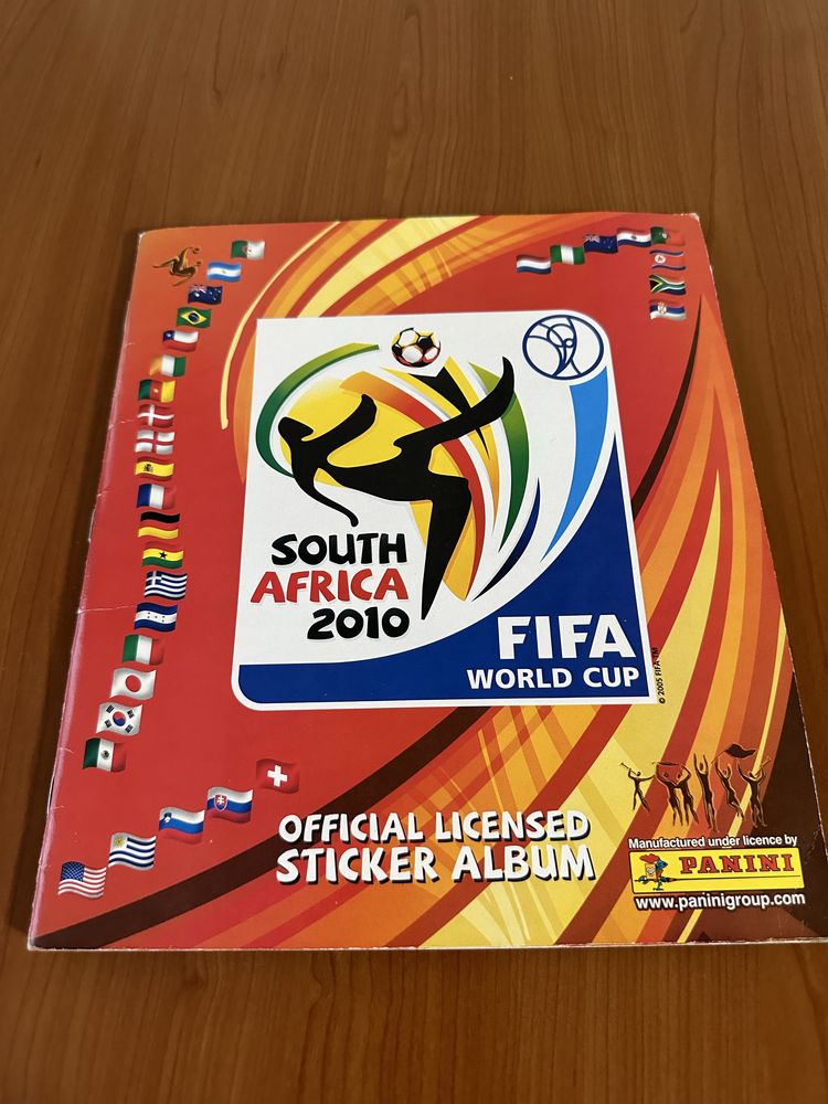 Vand album Panini World Cup 2010 complet