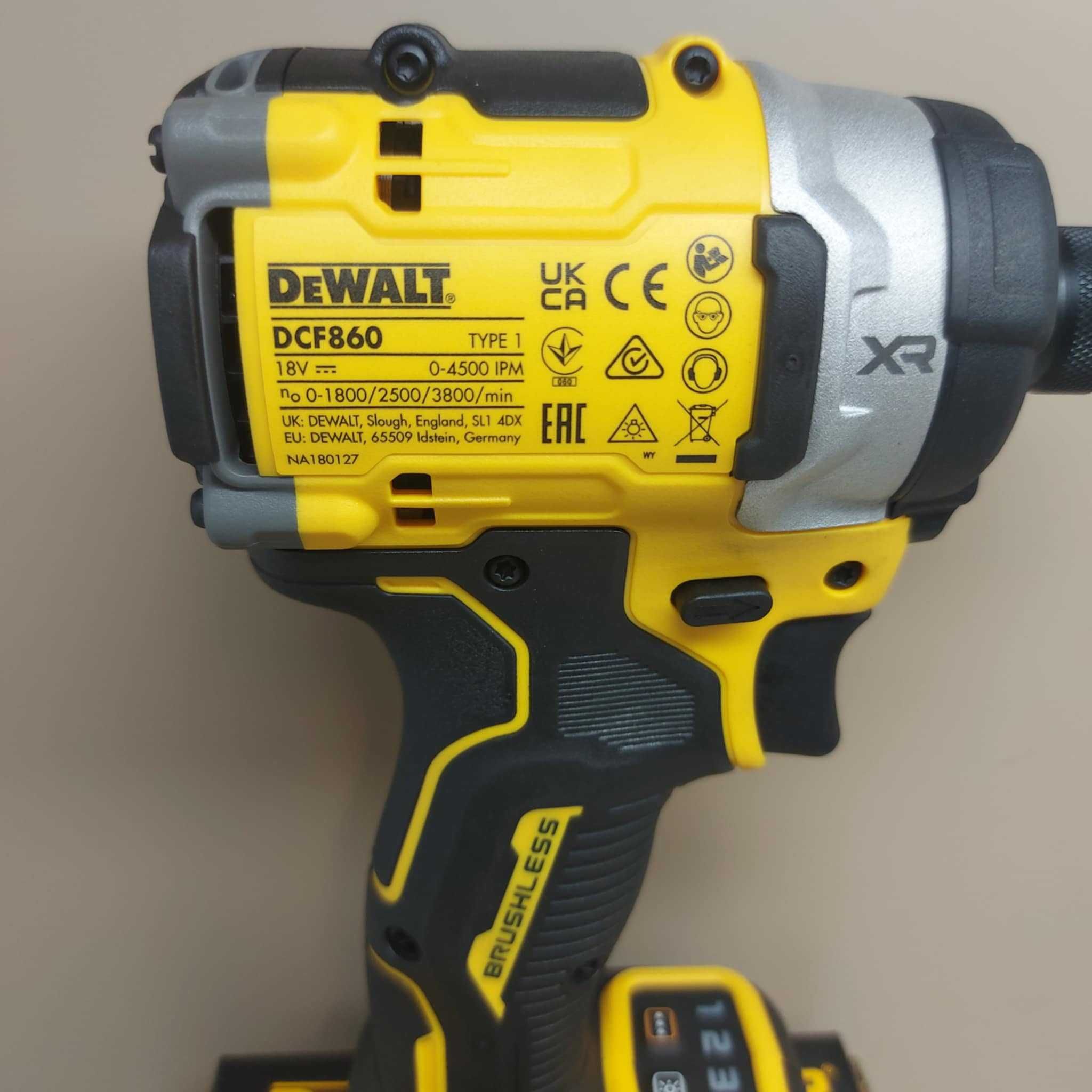 Акумулаторен ударен винтоверт DEWALT DCF860N